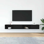Televizoriaus spintelės, 2vnt., 100x31x25,5 cm, mediena