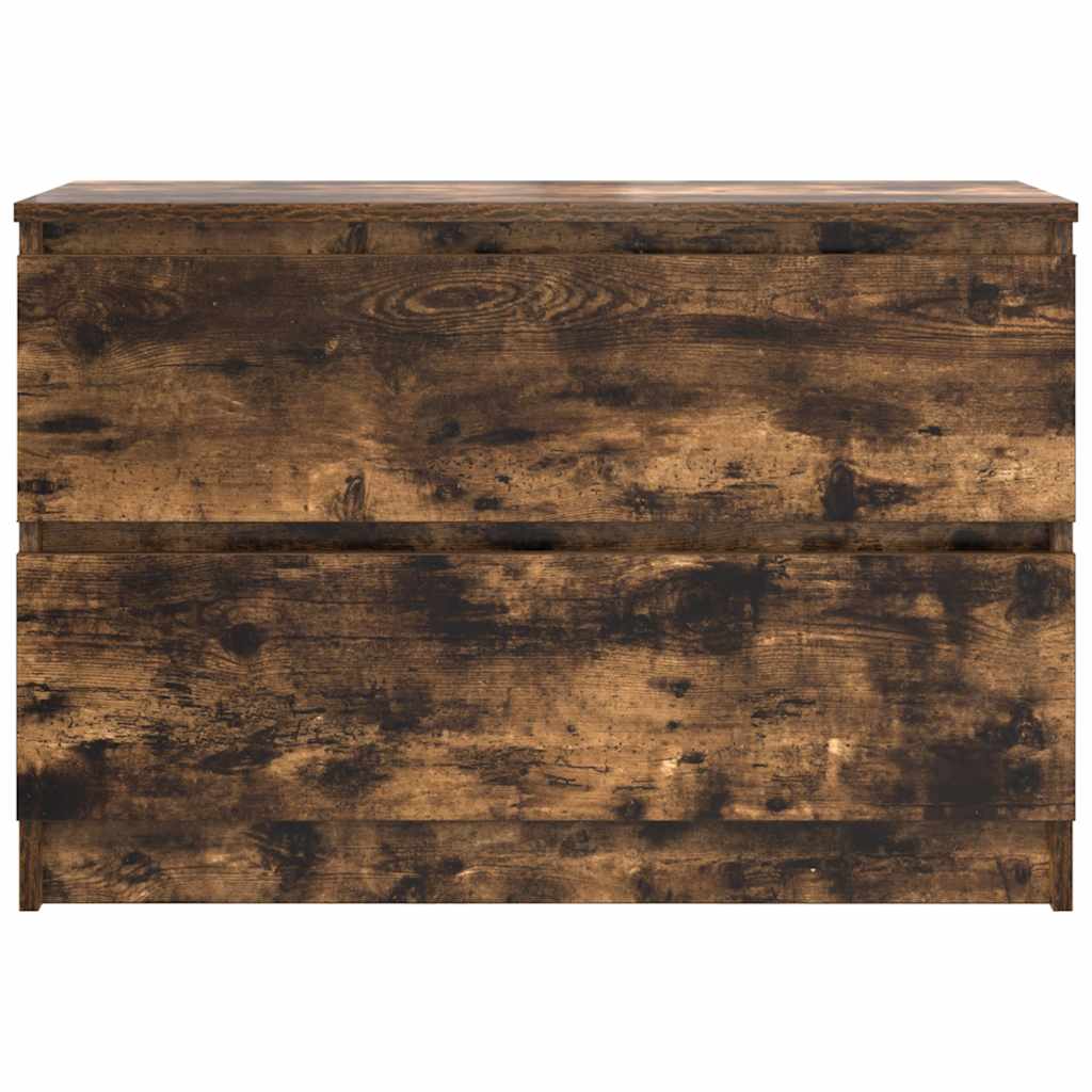 Televizoriaus spintelė, dūminio ąžuolo, 80x35x54 cm, mediena