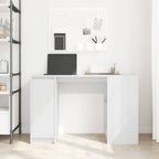 Rašomasis stalas, baltos, 120x42x76 cm, apdirbta mediena