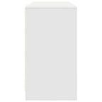 Rašomasis stalas, baltos, 120x42x76 cm, apdirbta mediena