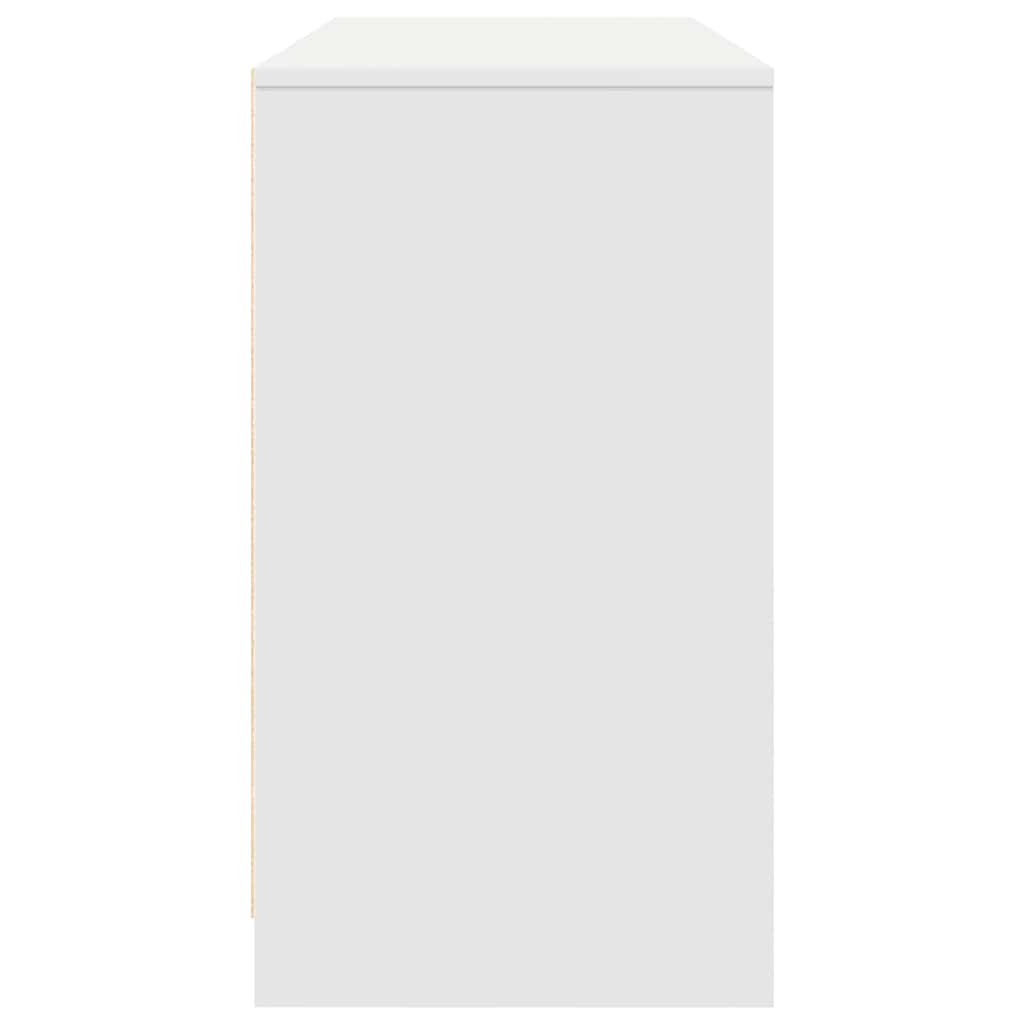 Rašomasis stalas, baltos, 120x42x76 cm, apdirbta mediena