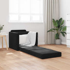 Sofa lova Juoda 74 x 77 x 81 cm Aksomas