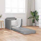 Sofa lova Šviesiai pilka 74 x 77 x 81 cm Aksomas