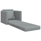 Sofa lova Šviesiai pilka 74 x 77 x 81 cm Aksomas