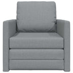 Sofa lova Šviesiai pilka 74 x 77 x 81 cm Aksomas