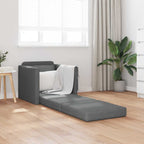 Sofa lova Tamsiai pilka 74 x 77 x 81 cm Aksomas