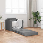 Sofa lova Tamsiai pilka 74 x 77 x 81 cm Aksomas