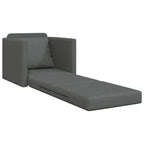 Sofa lova Tamsiai pilka 74 x 77 x 81 cm Aksomas