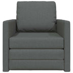 Sofa lova Tamsiai pilka 74 x 77 x 81 cm Aksomas