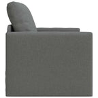 Sofa lova Tamsiai pilka 74 x 77 x 81 cm Aksomas