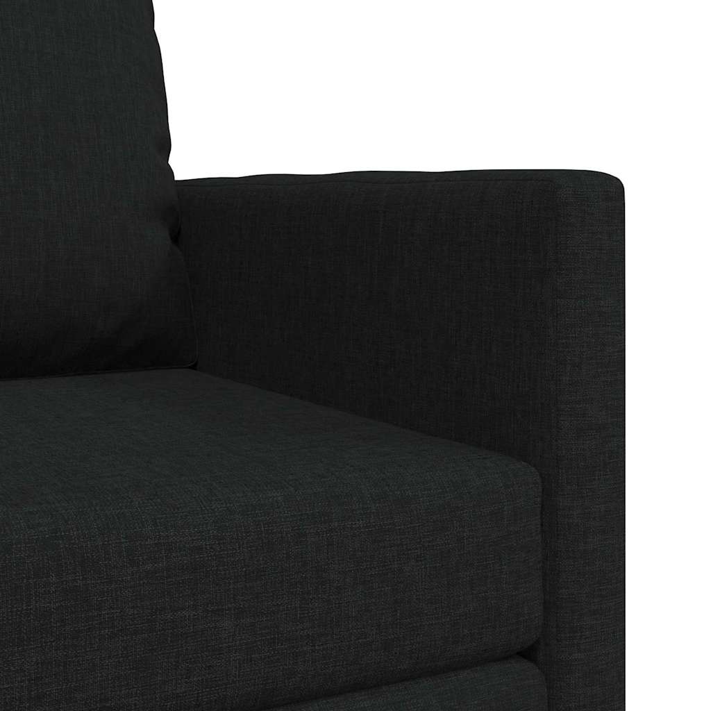Sofa lova Juoda 74 x 77 x 81 cm Aksomas