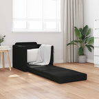 Sofa lova Juoda 74 x 77 x 81 cm Aksomas