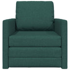 Sofa lova Tamsiai žalia 74 x 77 x 81 cm Aksomas
