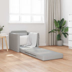 Sofa lova Debesų pilka 74 x 77 x 81 cm Aksomas