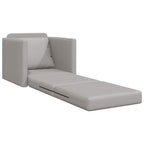 Sofa lova Debesų pilka 74 x 77 x 81 cm Aksomas