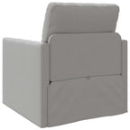Sofa lova Debesų pilka 74 x 77 x 81 cm Aksomas