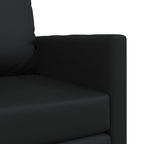 Sofa lova Juoda 74 x 77 x 81 cm Aksomas