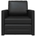 Sofa lova Juoda 74 x 77 x 81 cm Aksomas