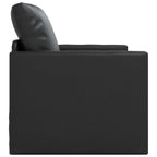 Sofa lova Juoda 74 x 77 x 81 cm Aksomas