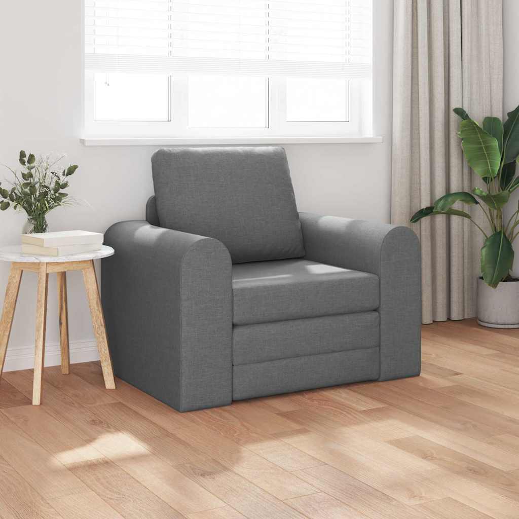Sofa lova Tamsiai pilka 98 x 71 x 83 cm Aksomas