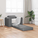 Sofa lova Tamsiai pilka 98 x 71 x 83 cm Aksomas