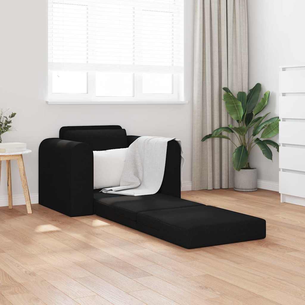Sofa lova Juoda 98 x 71 x 83 cm Aksomas
