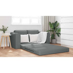 Sofa lova Tamsiai pilka 148 x 71 x 83 cm audinys