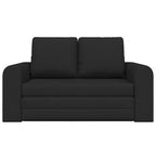 Sofa lova Juoda 148 x 71 x 83 cm audinys