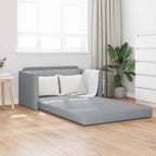 Sofa lova Šviesiai pilka 124 x 71 x 78 cm Aksomas