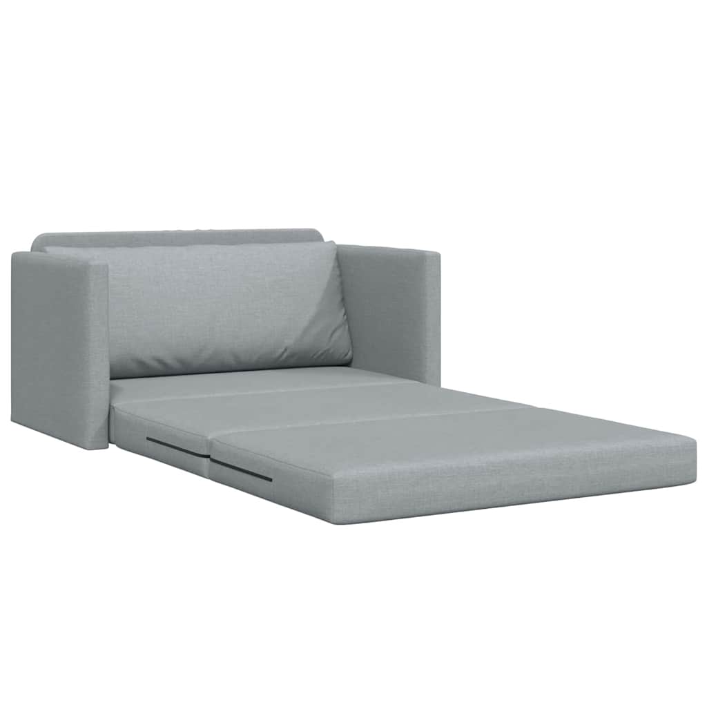 Sofa lova Šviesiai pilka 124 x 71 x 78 cm Aksomas