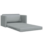 Sofa lova Šviesiai pilka 124 x 71 x 78 cm Aksomas