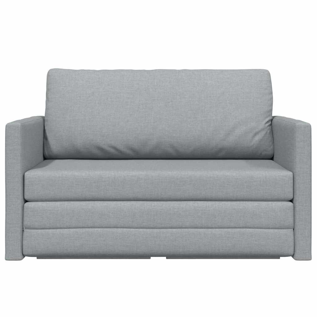 Sofa lova Šviesiai pilka 124 x 71 x 78 cm Aksomas
