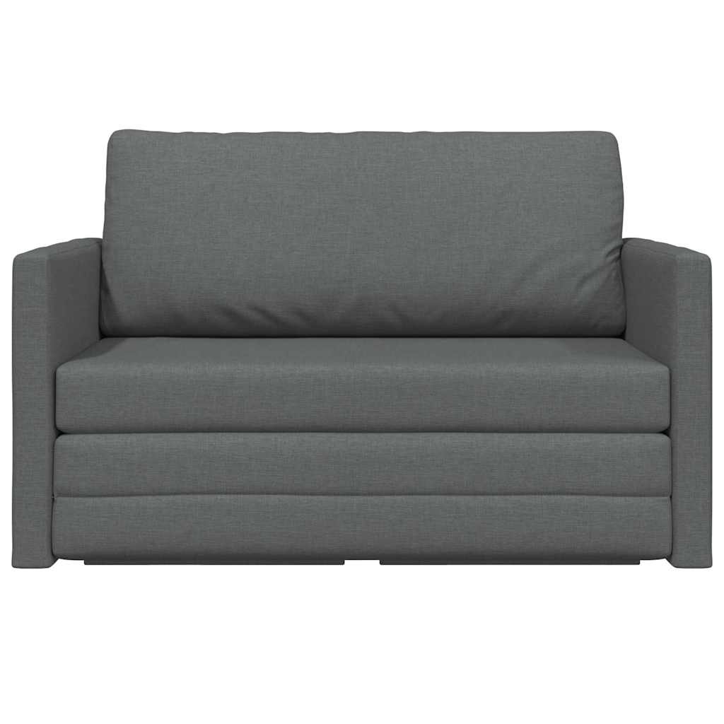 Sofa lova Tamsiai pilka 124 x 71 x 78 cm Aksomas