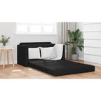 Sofa lova Juoda 124 x 71 x 78 cm Aksomas
