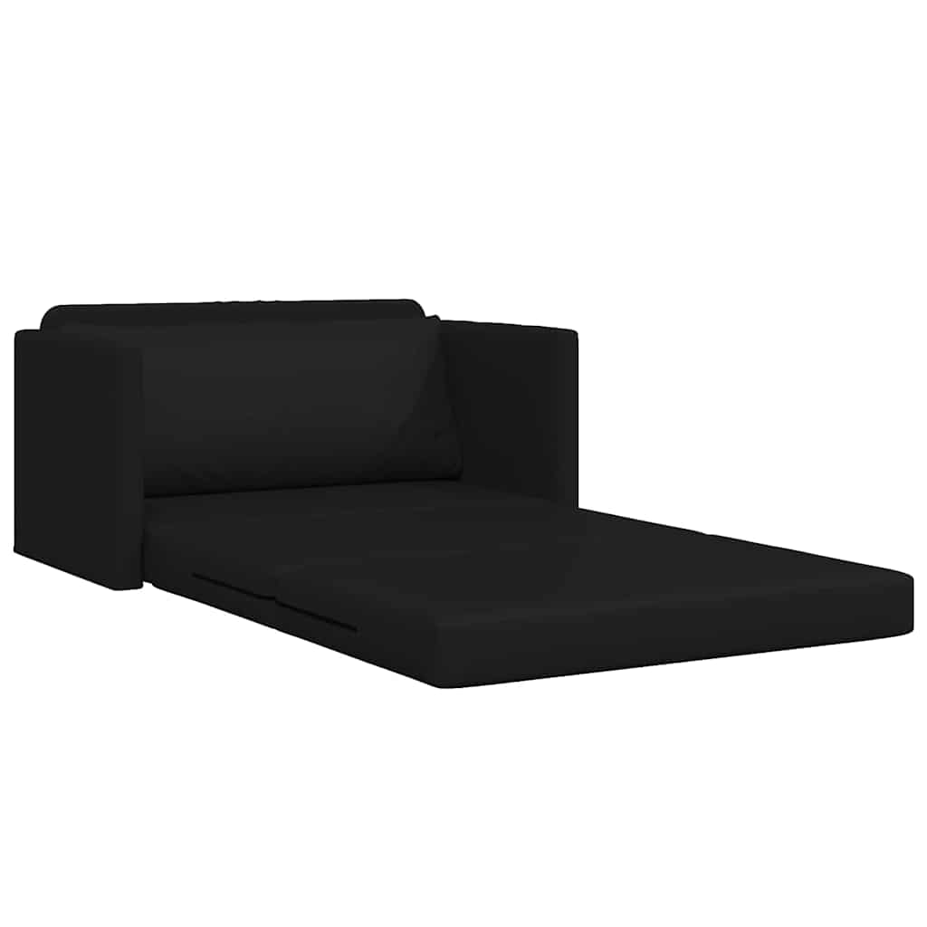 Sofa lova Juoda 124 x 71 x 78 cm Aksomas