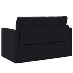 Sofa lova Juoda 124 x 71 x 78 cm Aksomas