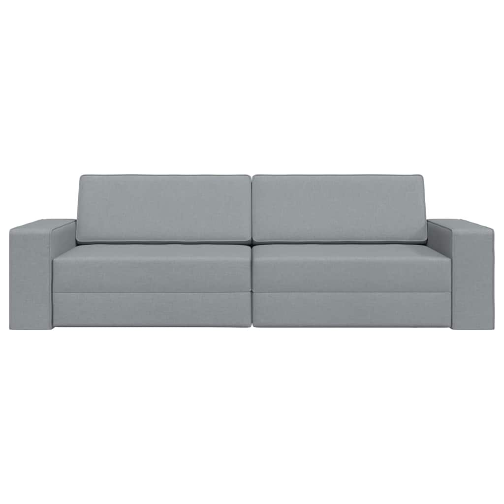 Sofa lova Šviesiai pilka 245 x 78 x 77 cm Aksomas