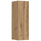 3 dalių sieninis televizoriaus spintelės komplektas Artisan Oak
