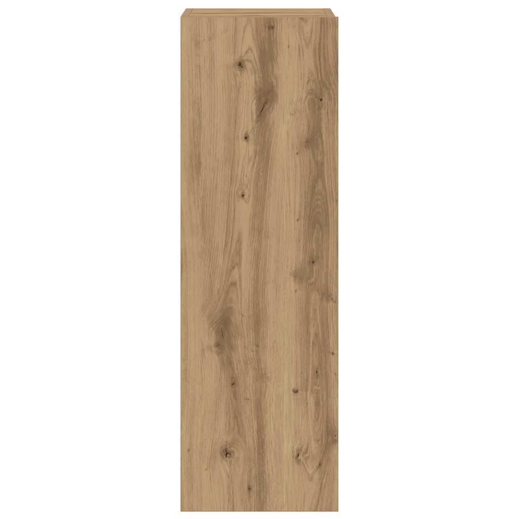 3 dalių sieninis televizoriaus spintelės komplektas Artisan Oak