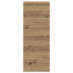 4 dalių sieninis televizoriaus spintelės komplektas Artisan Oak