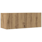 3 dalių sieninis televizoriaus spintelės komplektas Artisan Oak