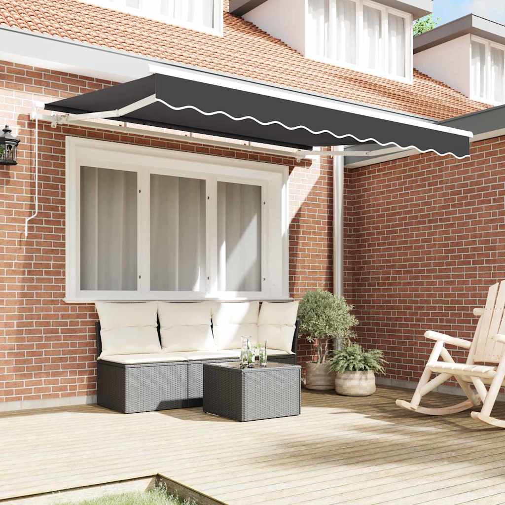 Markizės pakaitinis audinys Mėlyna ir balta 235 x 195 cm