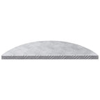Laiptų danga Pusmėnulio 5 pcs Sidabro 60 x 18 cm Aliuminis