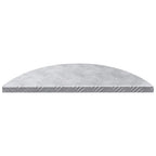 Laiptų danga Pusmėnulio 15 pcs Sidabro 60 x 18 cm Aliuminis