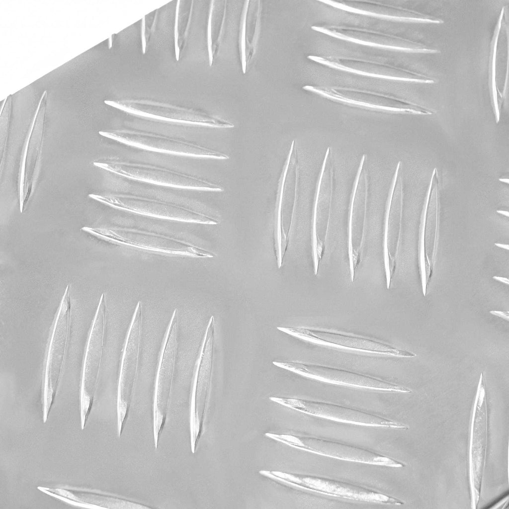 Laiptų danga Stačiakampio 5 pcs Sidabro 60 x 18 cm Aliuminis