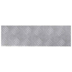 Laiptų danga Stačiakampio 10 pcs Sidabro 60 x 18 cm Aliuminis