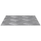 Laiptų danga Kvadrato 2 pcs Sidabro 20 x 20 cm Aliuminis