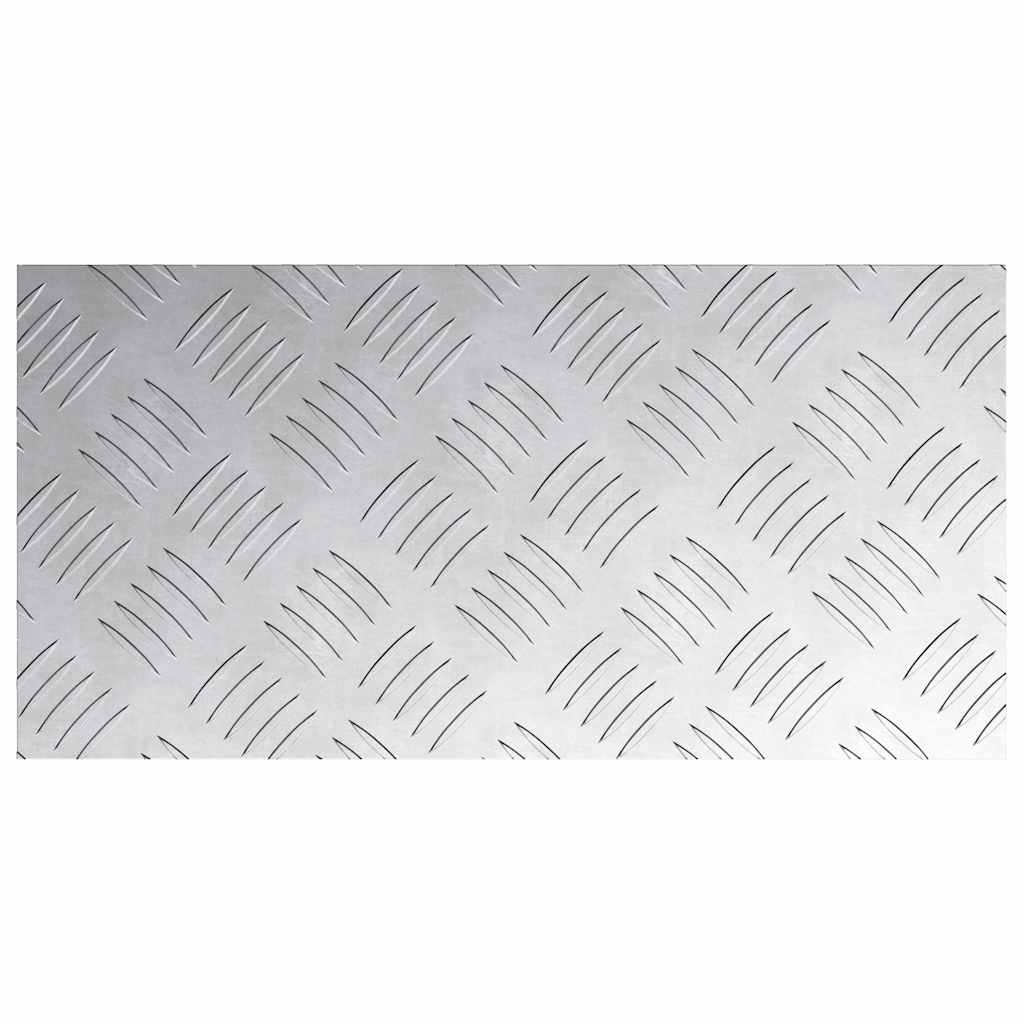 Laiptų danga Stačiakampio 4 pcs Sidabro 40 x 20 cm Aliuminis