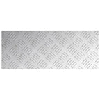 Laiptų danga Stačiakampio 2 pcs Sidabro 50 x 20 cm Aliuminis
