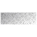 Laiptų danga Stačiakampio 4 pcs Sidabro 60 x 20 cm Aliuminis